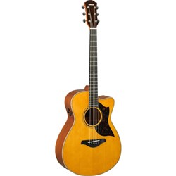 Yamaha AC3M ARE Concert Body Acoustic Electric w/ Cutaway (Vintage Natural) inc Gig Bag