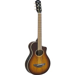 Yamaha APXT2EW Acoustic Guitar w/ Exotic Wood Top in Bag (Tobacco Brown Sunburst)