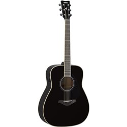 Yamaha FGTA TransAcoustic Guitar w/ Solid Spruce Top Reverb & Chorus (Black)