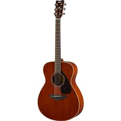 Yamaha FS850 Concert-Size Acoustic Guitar w/ Solid Mahogany Top (Natural)