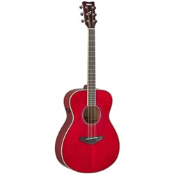 Yamaha FSTA TransAcoustic Guitar (Ruby Red)