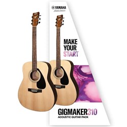 Yamaha Gigmaker 310 Acoustic Guitar Pack inc Gig Bag & Accessories