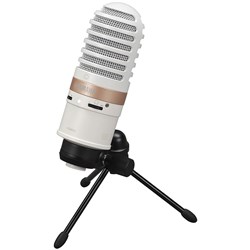 Yamaha YCM01U USB Condenser for Live Streamers (White)