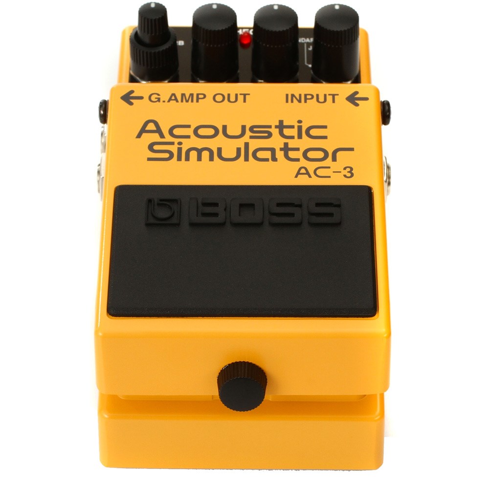 Boss AC3 Acoustic Simulator Pedal | Wah, Filter, EQ & Compression 