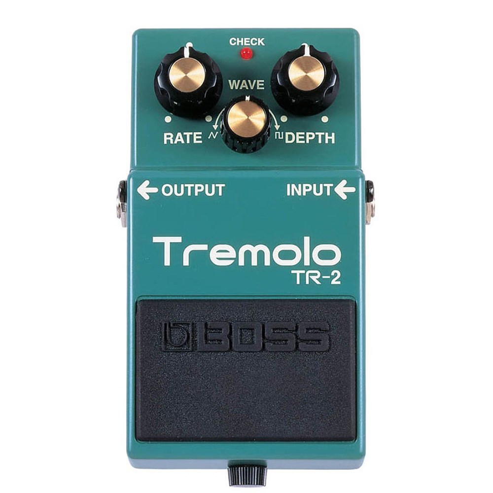 boss tr2 tremolo pedal