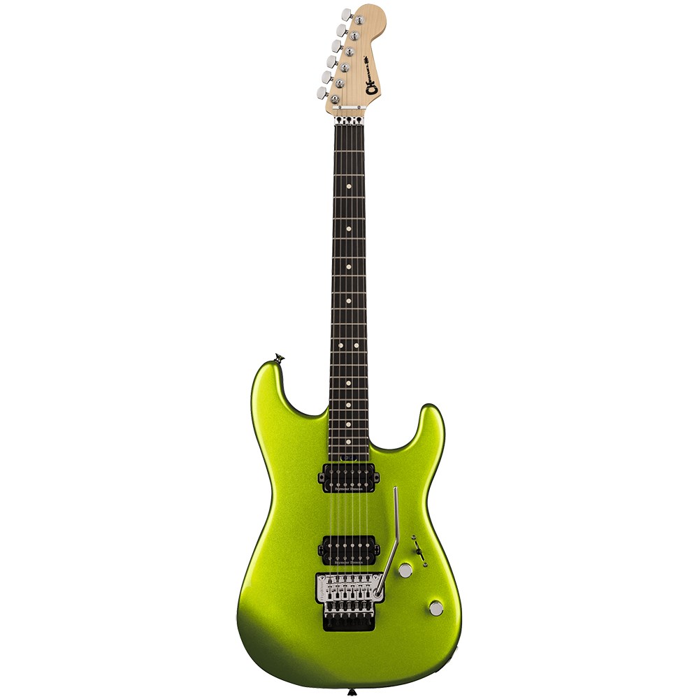 Charvel san deals dimas neon yellow