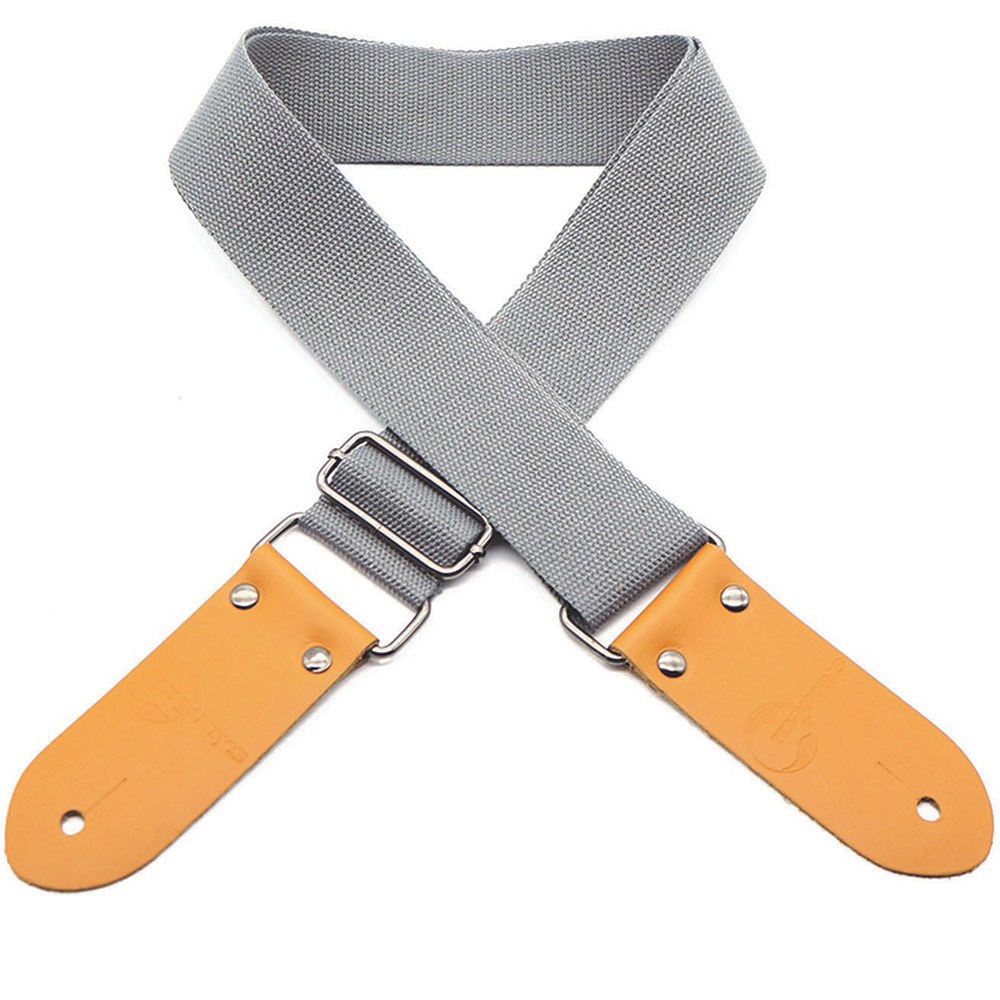 grey guitar strap