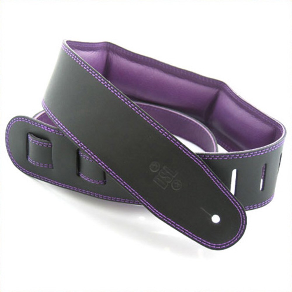 purple guitar strap