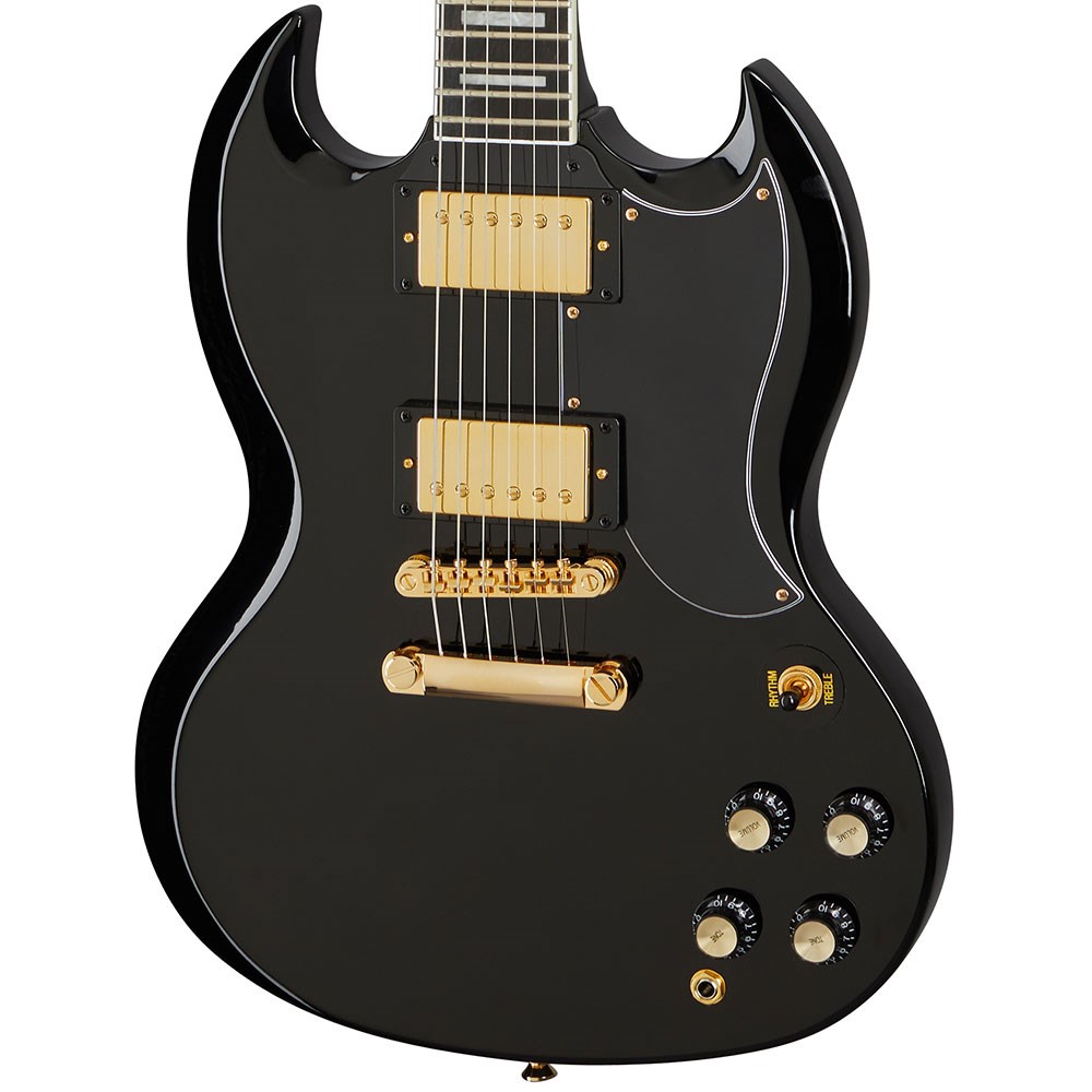 Epiphone SG Custom (Ebony) | Solid-Body Guitars - Mannys Music // Mannys  Music