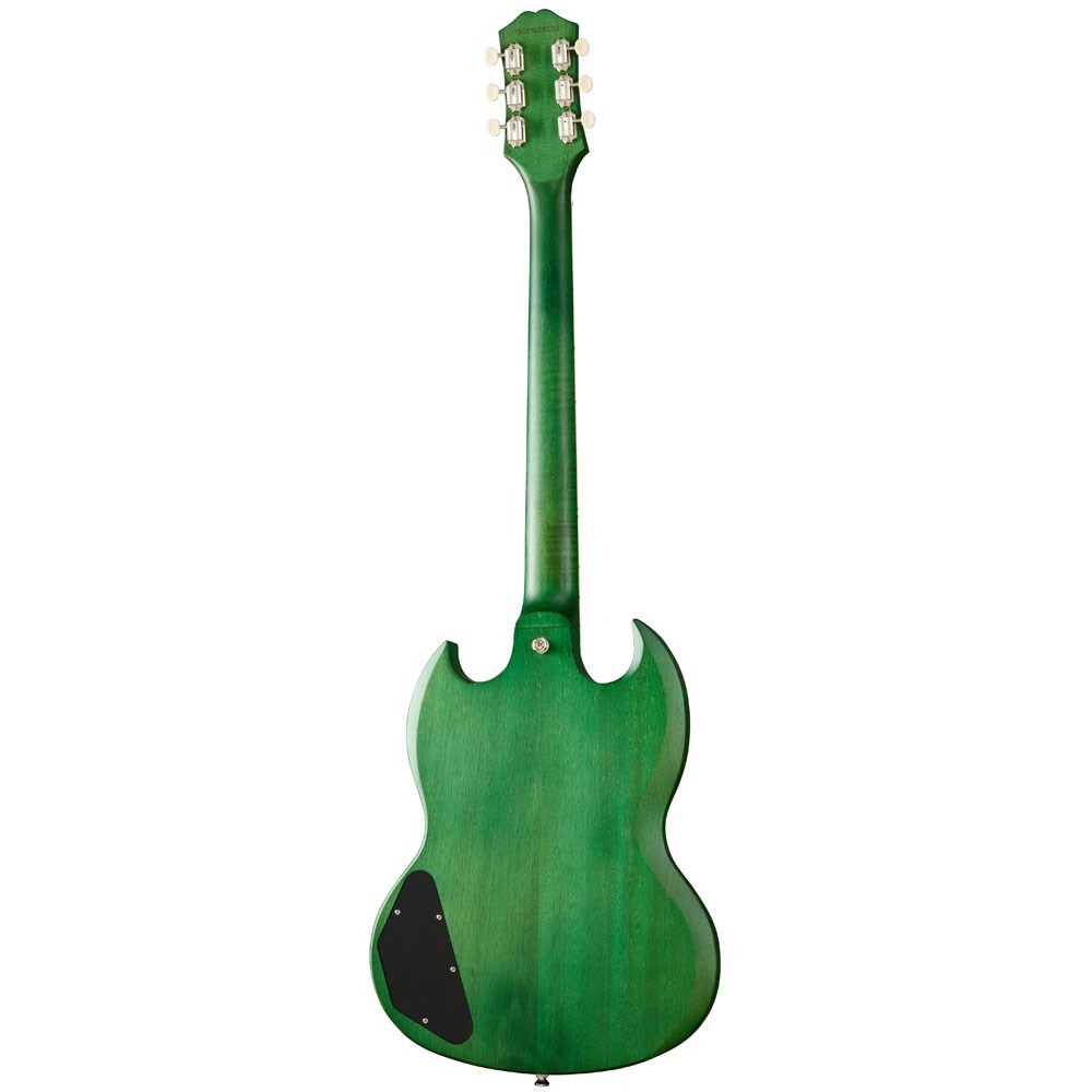 epiphone sg worn green