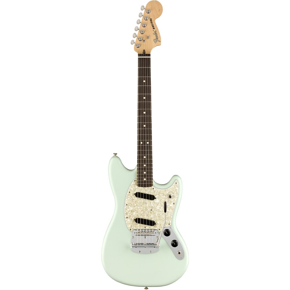 fender blue mustang