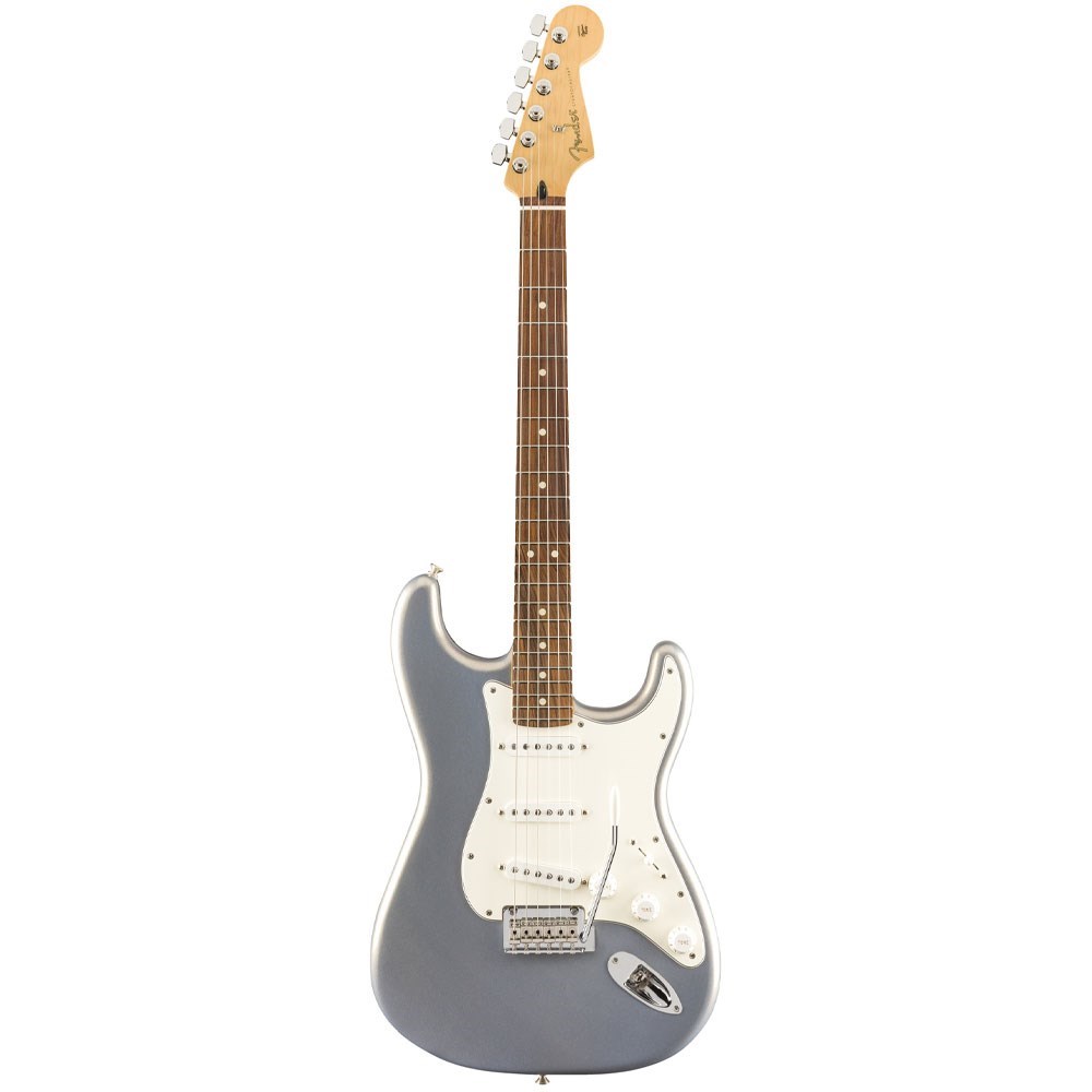 fender player stratocaster silver