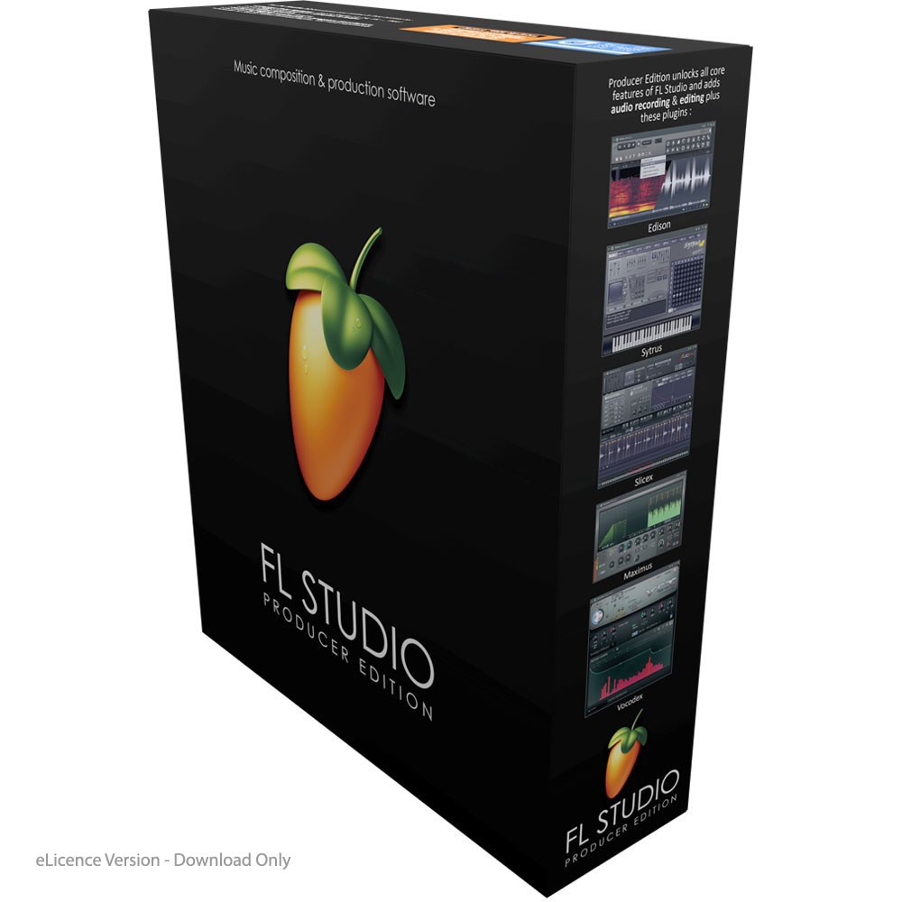 Image Line FL Studio 20 (Producer Edition) - eLicense Version | DAW  Software - Mannys Music // Mannys Music