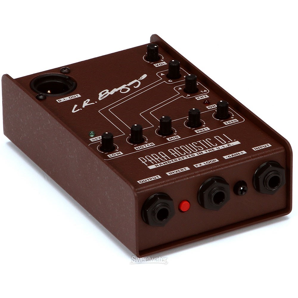 LR Baggs Para DI Acoustic Guitar Direct Box & Preamp w/ 5-Band EQ