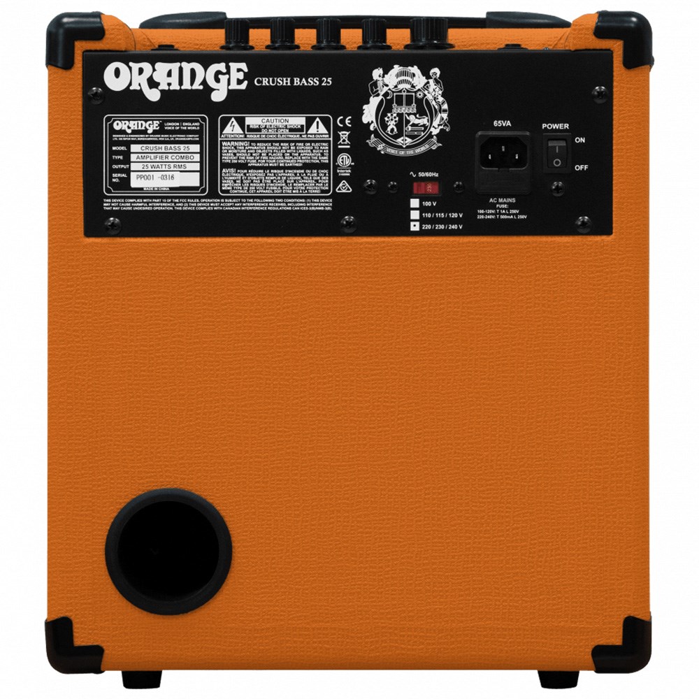 orange bass amp 25