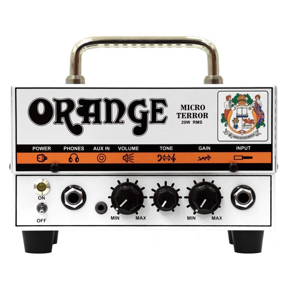 Orange MT20 Micro Terror Guitar Amp Head w Valve Pre Amp 20