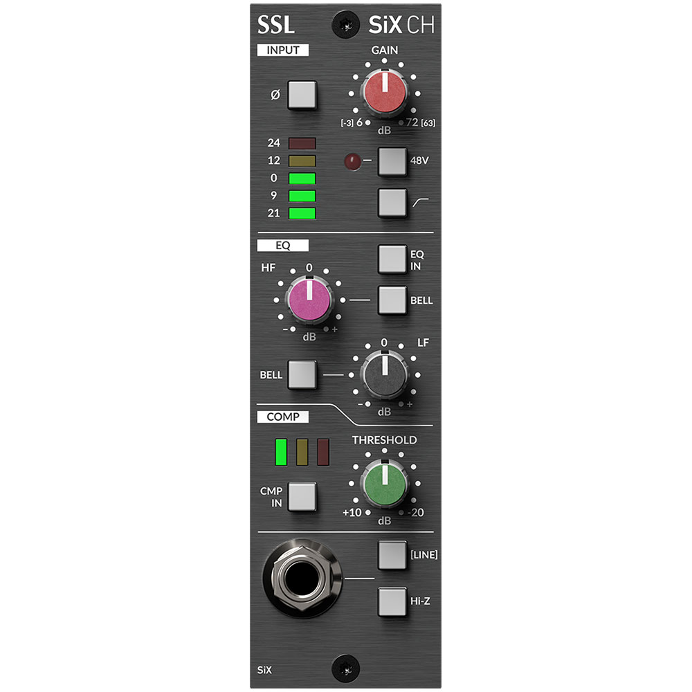 Solid State Logic SSL 500 Series SiX Channel Strip Module | Channel ...