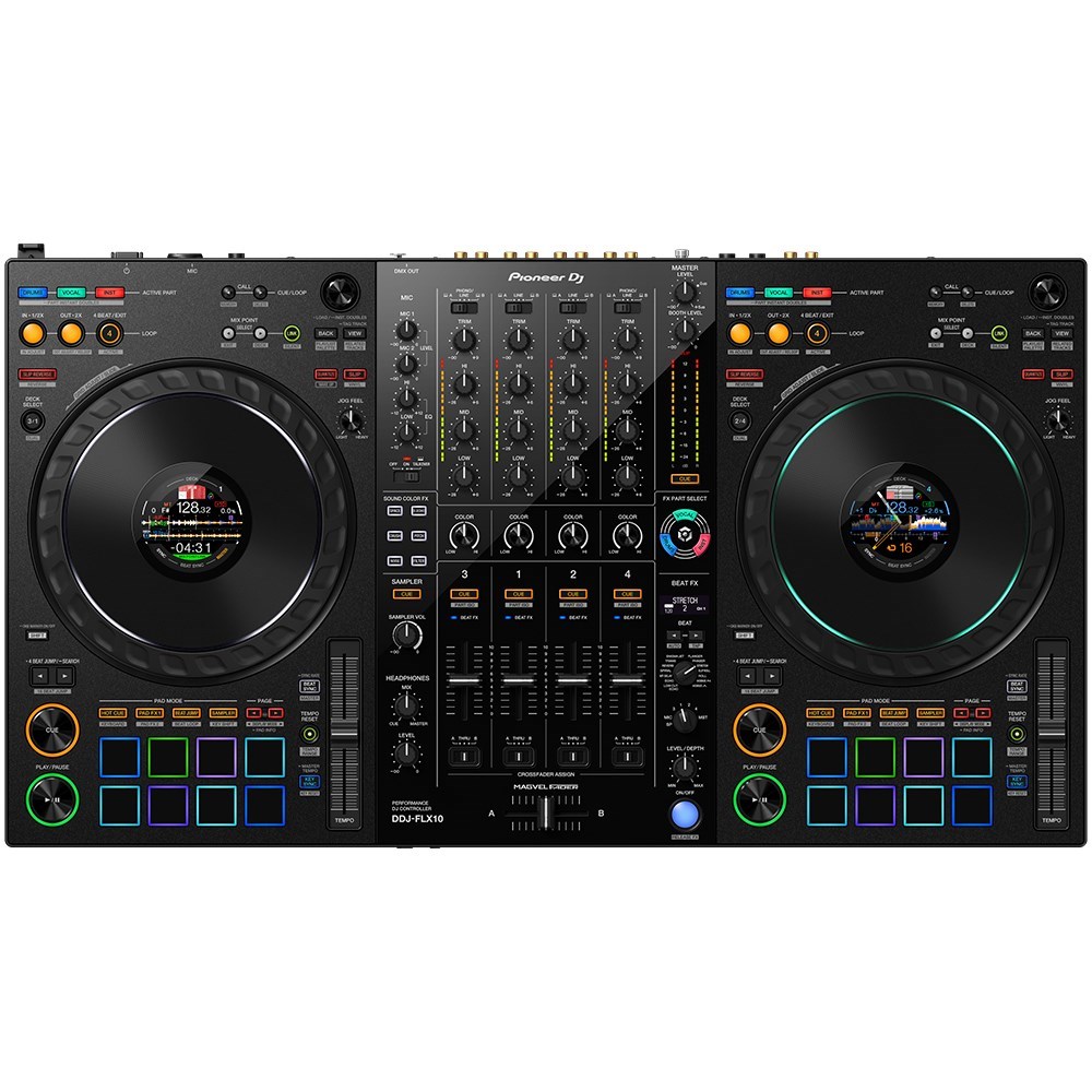 Pioneer DDJFLX10 4 Channel Stems DJ Controller for Rekordbox