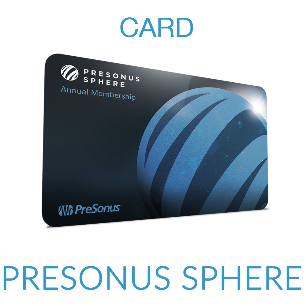 PreSonus Sphere 1-Year Digital Access (Physical Card) | DAW