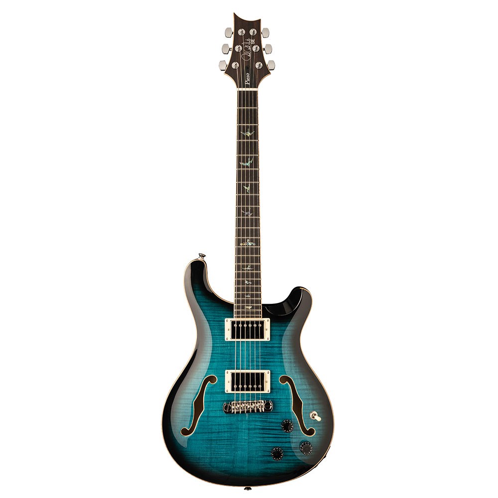 prs se semi hollow blue matteo