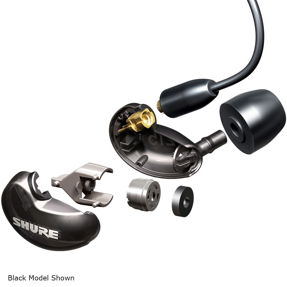 Shure SE215 Sound Isolating Earphones Clear Earphones