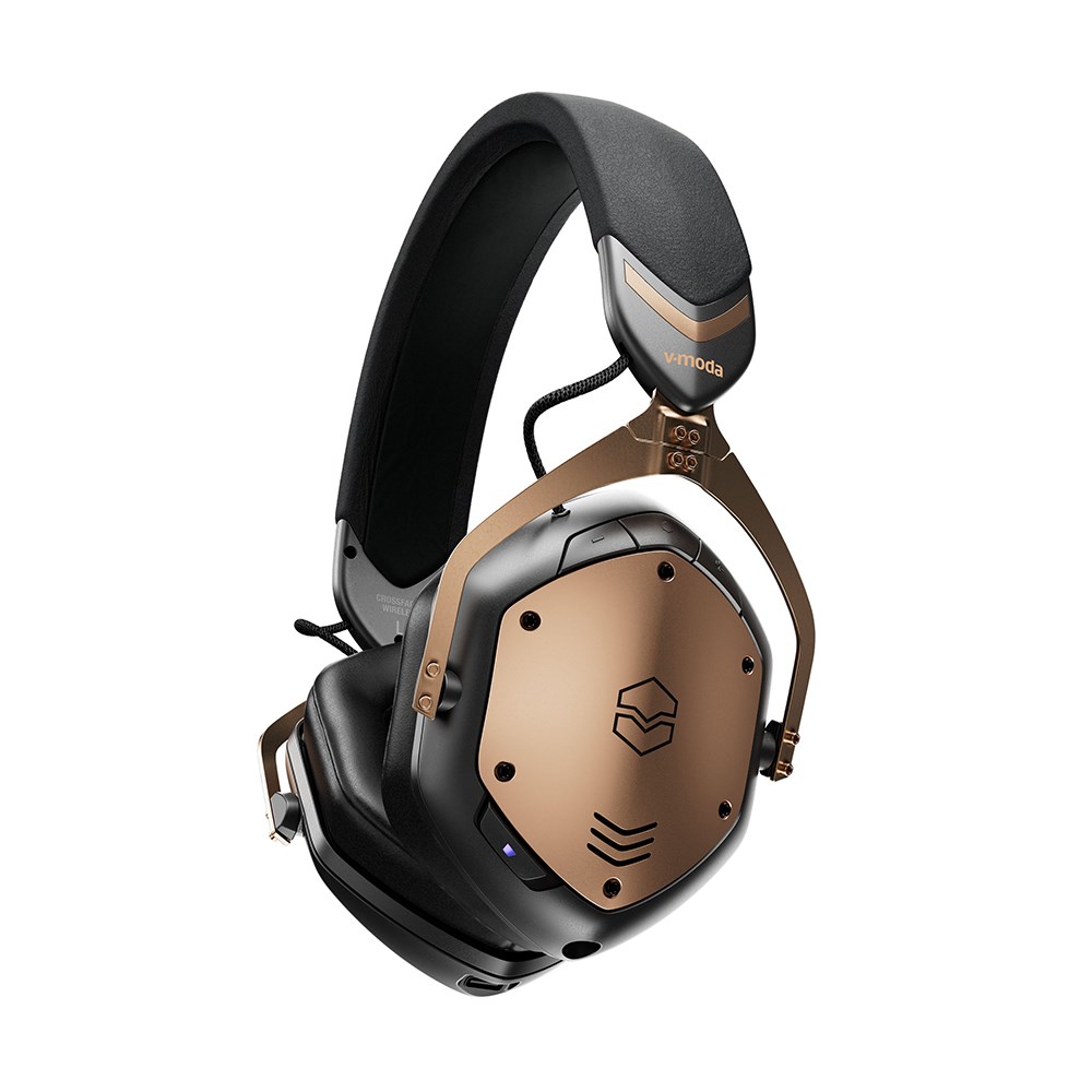 V Moda Crossfade Wireless 3 Over Ear Headphones Bronze Black