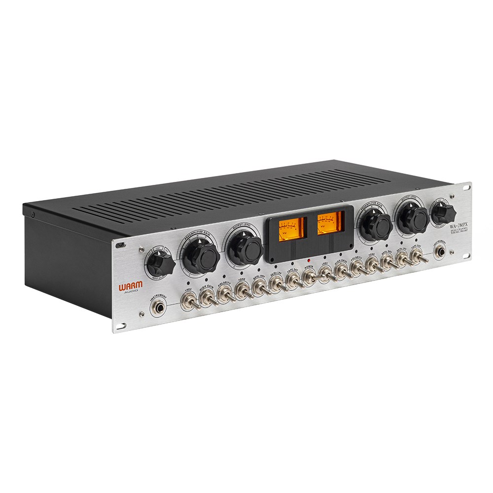 Warm Audio MPX Dual-Channel Tape-Era Tube Mic Preamp (Ampex 351 Clone) |  Microphone Preamps - Mannys Music // Mannys Music