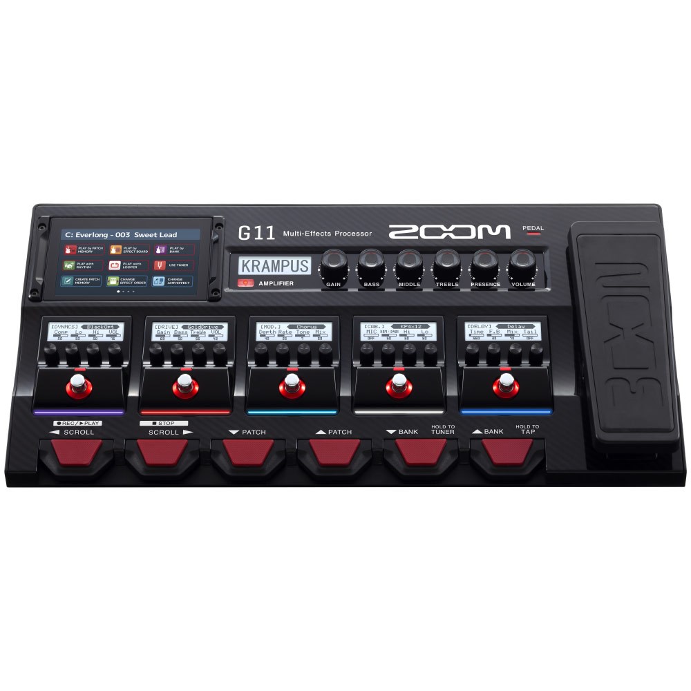 zoom g 11 guitar multi effect