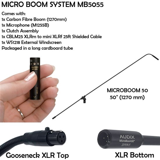 Audix MB5055-HC MicroBoom System 50