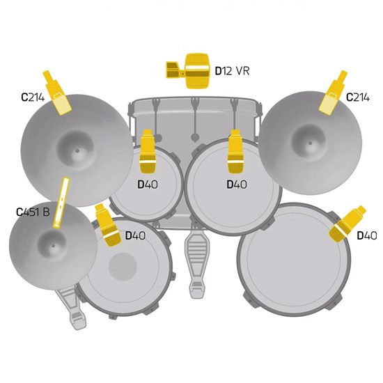 AKG DP Premium Drum Mic Set