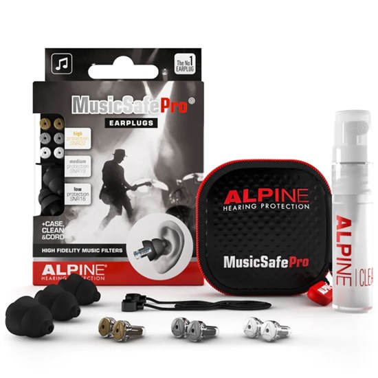 Alpine MusicSafe Pro Earplugs (Black)