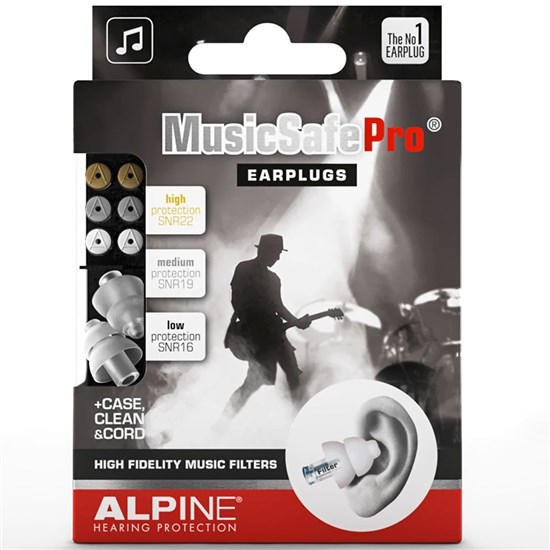 Alpine MusicSafe Pro Ear Plugs (Transparent)