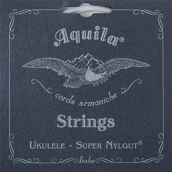 Aquila 104U Super Nylgut Concert Ukulele Strings - GCEA Tuning Low G (1 Wound String)