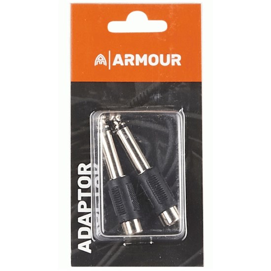 Armour ADAP3 RCA to 1/4 Mono Adaptors (2 Pieces)