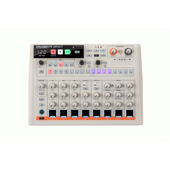 Arturia DrumBrute Impact 1984 Analog Drum Synthesiser (Off White)