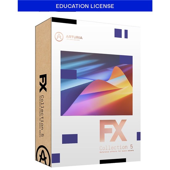 Arturia FX Collection 5 Bundle Education Edition (eLicense Download Only)