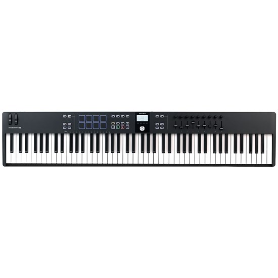 Arturia KeyLab Essential 88 MK3 Universal MIDI Controller Keyboard (Black)