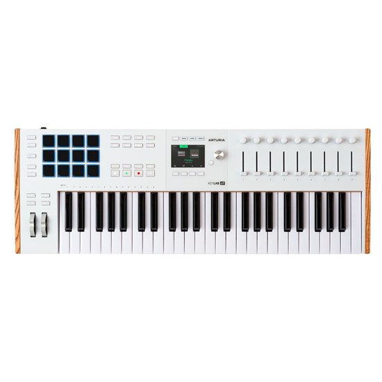 Arturia KeyLab 49 MK3 Universal MIDI Controller Keyboard (White)