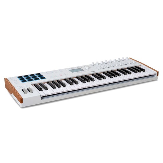 Arturia KeyLab 49 MK3 Universal MIDI Controller Keyboard (White)