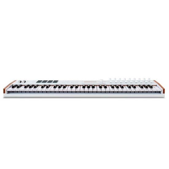 Arturia KeyLab 61 MK3 Universal MIDI Controller Keyboard (White)