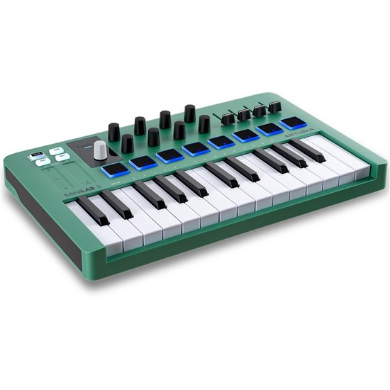 Arturia MiniLab Mk3 25-Key Universal MIDI Controller (Mint)