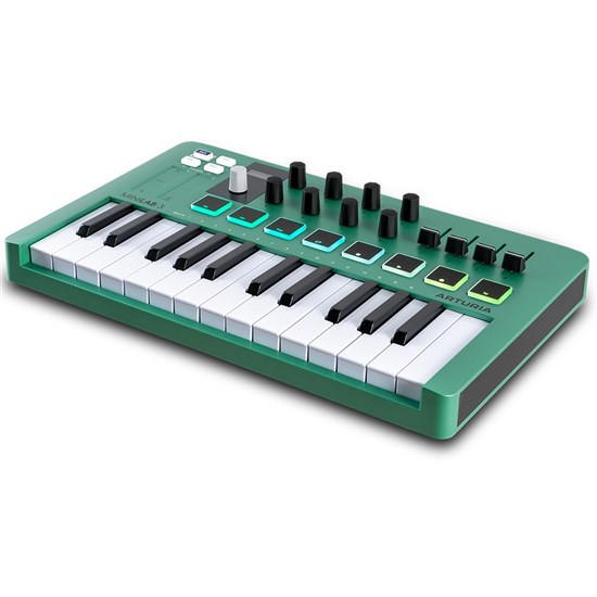 Arturia MiniLab Mk3 25-Key Universal MIDI Controller (Mint)