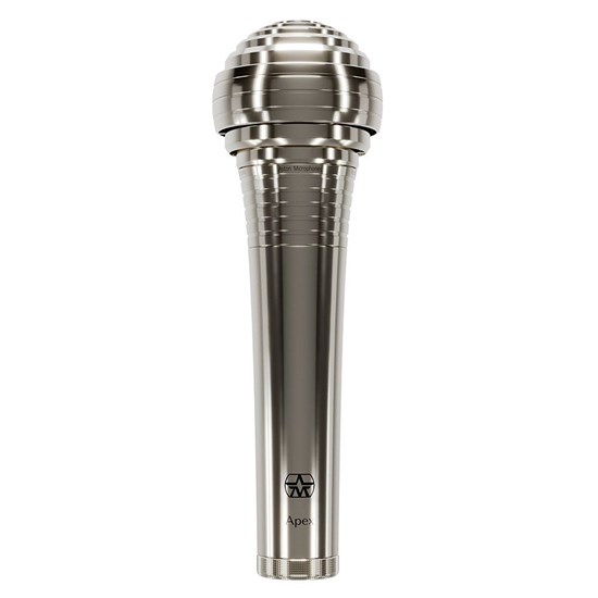 Aston Apex Glass Active/ Dynamic Handheld Microphone (Nickel)