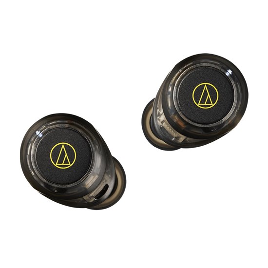 Audio Technica CKS30TW Truly Wireless Noise-Cancelling Earbuds (Transparent Black)