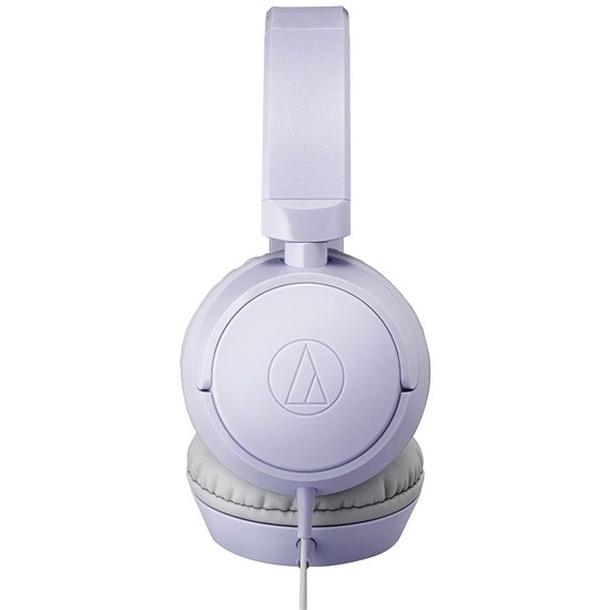 Audio Technica ATH S120C On-Ear Headphones w/ USB-C Connector & Mic & (Lavender)