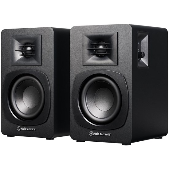 Audio Technica SP3X Powered Bookshelf Speakers w/ Bluetooth (Pair)