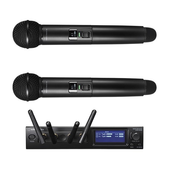 Audio Technica System 20 Pro ATW-1422 Dual Handheld Microphone System