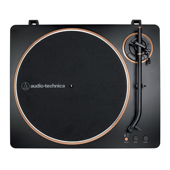 Audio Technica LP70X Belt Drive Turntable w/ VM95C Stylus (Black/Bronze)