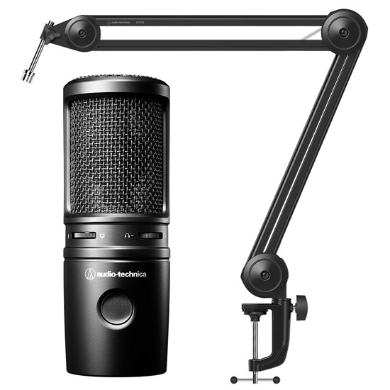 Audio Technica AT2020USB-X USB Condenser Microphone w/ Boom Arm