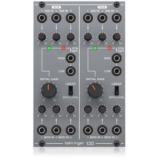 Behringer 130 Legendary Analogue Dual VCA Module for Eurorack